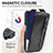 Custodia In Pelle Flip per Samsung Galaxy S21 Ultra 5G