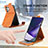 Custodia In Pelle Flip per Samsung Galaxy S21 Ultra 5G