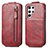 Custodia In Pelle Flip per Samsung Galaxy S21 Ultra 5G