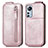 Custodia In Pelle Flip per Xiaomi Mi 12X 5G Oro Rosa