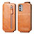 Custodia In Pelle Flip S01D per Motorola Moto E32