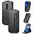 Custodia In Pelle Flip S01D per Nokia C3