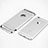 Custodia Lusso Alluminio A01 per Apple iPhone 6S Argento