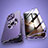 Custodia Lusso Alluminio Cover 360 Gradi con Mag-Safe Magnetic P01 per Apple iPhone 13 Pro