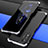 Custodia Lusso Alluminio Cover 360 Gradi P01 per Xiaomi Mi 11i 5G (2022) Argento e Nero