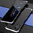 Custodia Lusso Alluminio Cover 360 Gradi P01 per Xiaomi Mi 11i 5G Argento e Nero