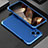 Custodia Lusso Alluminio Cover 360 Gradi per Apple iPhone 15 Blu