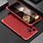 Custodia Lusso Alluminio Cover 360 Gradi per Apple iPhone 15 Pro Max Rosso