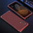 Custodia Lusso Alluminio Cover 360 Gradi per Oppo Reno5 5G Rosso