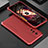 Custodia Lusso Alluminio Cover 360 Gradi per Vivo X70 5G Rosso