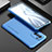 Custodia Lusso Alluminio Cover 360 Gradi per Xiaomi Mi 11i 5G Blu