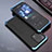 Custodia Lusso Alluminio Cover 360 Gradi per Xiaomi Mi 13 5G Blu e Nero