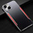 Custodia Lusso Alluminio Cover M05 per Apple iPhone 14 Rosso