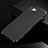 Custodia Lusso Alluminio Cover per Apple iPhone 7 Nero