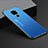 Custodia Lusso Alluminio Cover per Huawei Mate 30 Lite Blu