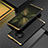 Custodia Lusso Alluminio Cover T01 per Huawei Mate 40E Pro 4G Oro e Nero