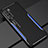 Custodia Lusso Alluminio Cover T01 per Huawei Nova 7 SE 5G Blu