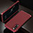 Custodia Lusso Alluminio Cover T01 per Oppo K7 5G Rosso