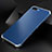 Custodia Lusso Alluminio Cover T01 per Oppo R15X Blu