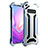 Custodia Lusso Alluminio Cover T01 per Samsung Galaxy S10 Argento