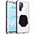 Custodia Lusso Alluminio Cover T02 per Huawei P30 Pro New Edition Argento