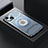 Custodia Lusso Alluminio e Silicone Laterale Cover con Mag-Safe Magnetic TX1 per Apple iPhone 15