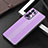 Custodia Lusso Alluminio e Silicone Laterale Cover J02 per Oppo Reno6 Pro 5G Viola