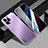 Custodia Lusso Alluminio e Silicone Laterale Cover JL1 per Apple iPhone 14 Pro