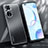 Custodia Lusso Alluminio e Silicone Laterale Cover JL1 per Huawei Honor 50 Pro 5G