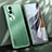 Custodia Lusso Alluminio e Silicone Laterale Cover JL1 per Oppo Reno10 Pro+ Plus 5G Verde