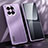 Custodia Lusso Alluminio e Silicone Laterale Cover JL1 per Xiaomi Mi 14 5G Viola