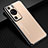 Custodia Lusso Alluminio e Silicone Laterale Cover JL2 per Huawei P60 Oro