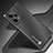 Custodia Lusso Alluminio e Silicone Laterale Cover JS1 per Xiaomi Redmi Note 12 Pro+ Plus 5G Nero