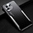 Custodia Lusso Alluminio e Silicone Laterale Cover per Xiaomi Mi 11 Lite 5G NE Argento