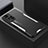 Custodia Lusso Alluminio e Silicone Laterale Cover per Xiaomi Mi 11i 5G (2022) Argento