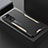 Custodia Lusso Alluminio e Silicone Laterale Cover per Xiaomi Poco X4 Pro 5G Oro