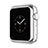 Custodia Lusso Alluminio Laterale A01 per Apple iWatch 2 42mm Argento