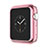 Custodia Lusso Alluminio Laterale A01 per Apple iWatch 2 42mm Rosa