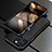 Custodia Lusso Alluminio Laterale Cover A01 per Apple iPhone 14 Pro Max Nero