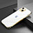 Custodia Lusso Alluminio Laterale Cover A06 per Apple iPhone 13