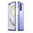 Custodia Lusso Alluminio Laterale Cover JZ1 per Huawei Nova 10 Pro Lavanda