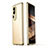 Custodia Lusso Alluminio Laterale Cover JZ1 per Oppo Reno10 Pro+ Plus 5G Oro