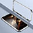 Custodia Lusso Alluminio Laterale Cover LO1 per Apple iPhone 14 Pro Argento
