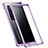 Custodia Lusso Alluminio Laterale Cover per Xiaomi Mi 10 Ultra Viola