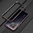 Custodia Lusso Alluminio Laterale Cover per Xiaomi Mi 13 Pro 5G Rosso e Nero