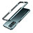 Custodia Lusso Alluminio Laterale Cover per Xiaomi Poco X4 NFC Verde Notte