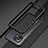 Custodia Lusso Alluminio Laterale Cover T01 per Xiaomi Mi 11 Lite 5G NE Nero