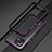 Custodia Lusso Alluminio Laterale Cover T01 per Xiaomi Mi 11 Lite 5G NE Viola