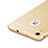 Custodia Lusso Alluminio Laterale per Huawei Ascend P7 Oro