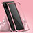 Custodia Lusso Alluminio Laterale Specchio 360 Gradi Cover LK4 per Samsung Galaxy S20 Oro Rosa